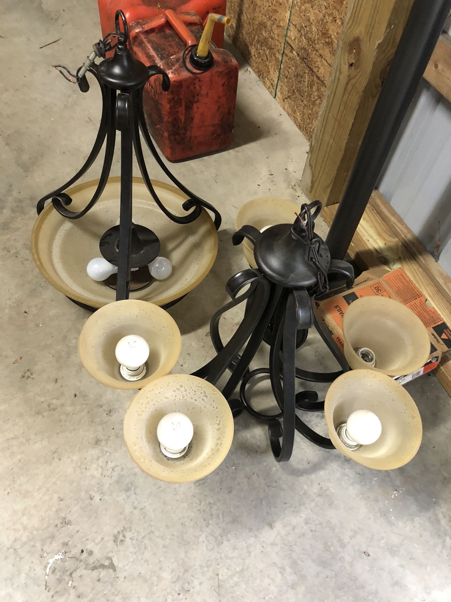 (2) Matching Light Fixtures 