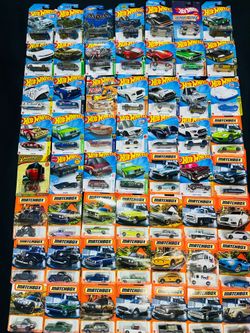 151 Hotwheels & MatchBox New Sealed Collection 🔥