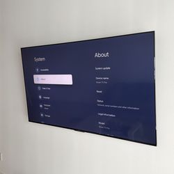 65 inch TCL Smart TV - High-End Mini-LED (QM7 Series) - Like New