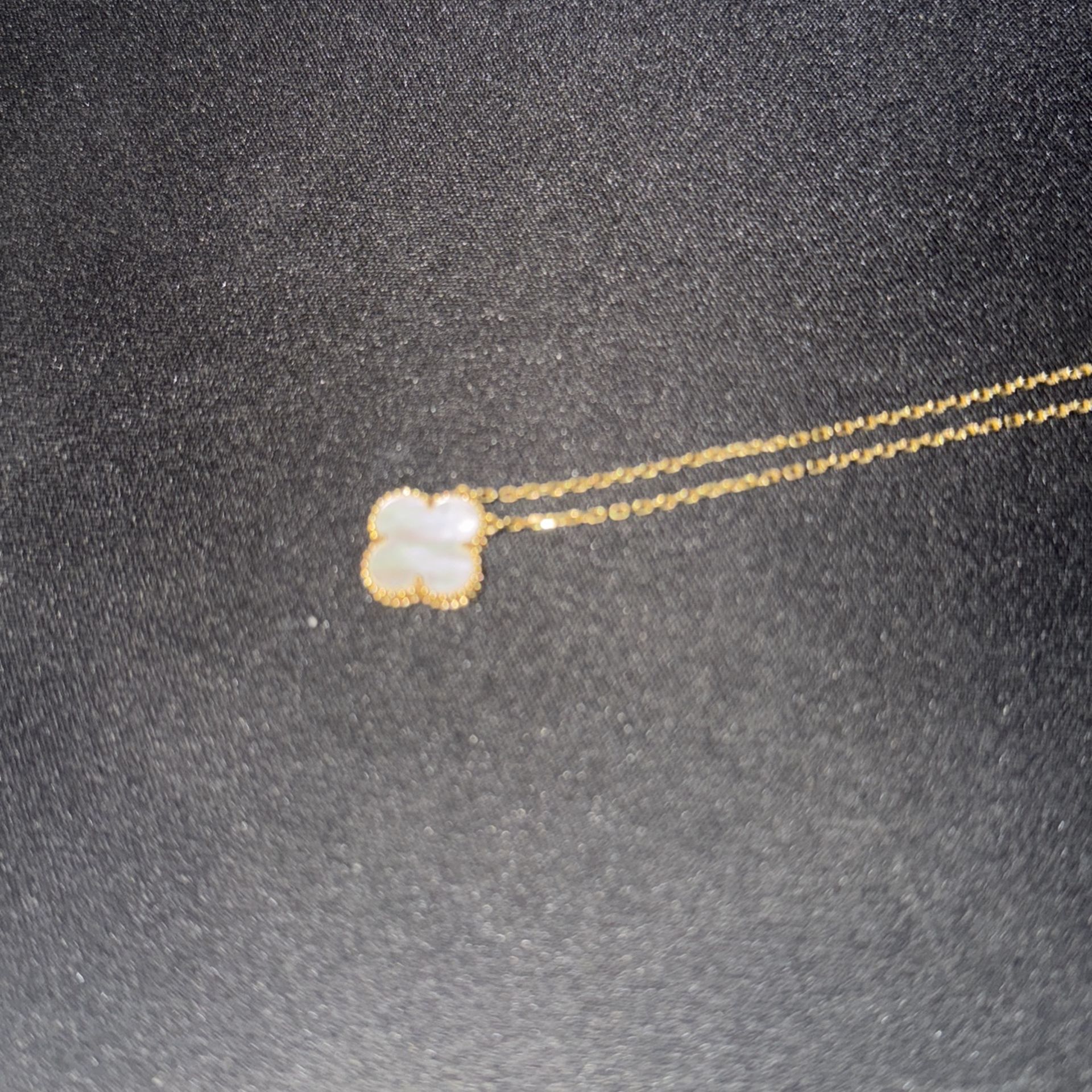 Van cleef White Gold Necklace