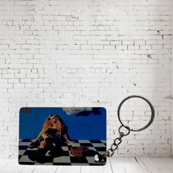 Avril Lavigne Poster Keychain 