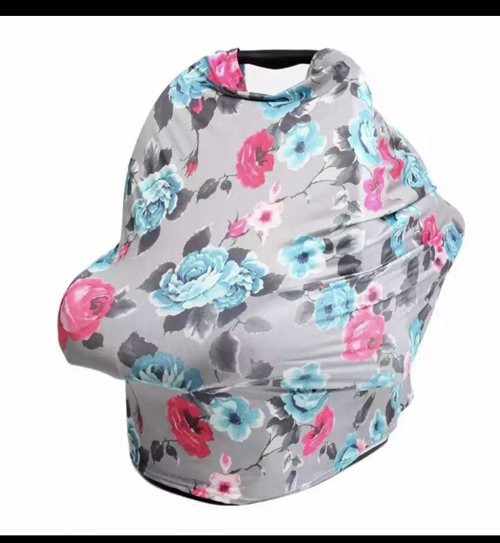 Infant car seat cover/ nursing cover