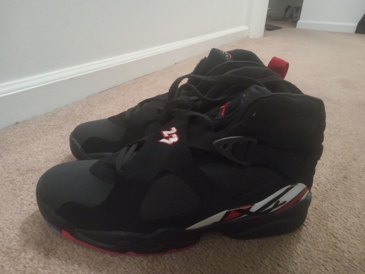 Men's Jordan Retro 8 Playoffs Sz 9.5