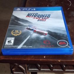 Need For Speed Rivals PS4 Replacement Video Game Case With Booklet 