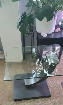 Pair Of Glass Tables
