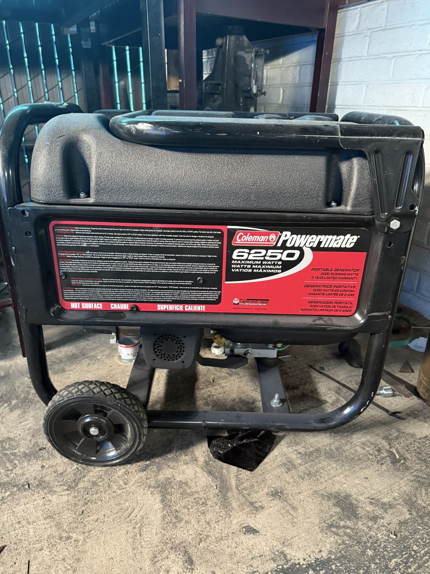 New Generator 6250 Watt