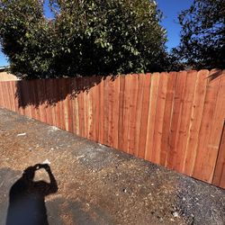 Redwood Fence