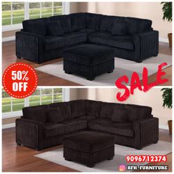Complete sectional sofa set
