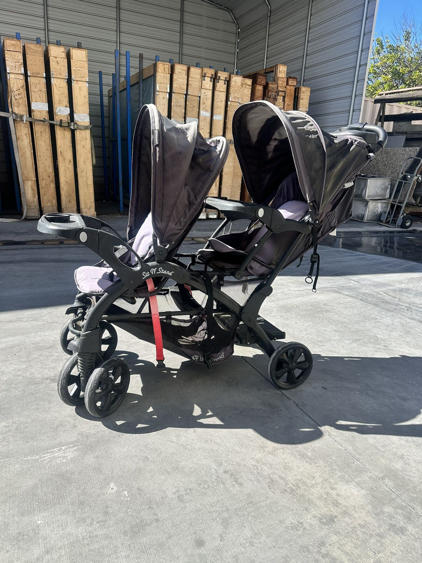 Sit And Stand Double Stroller