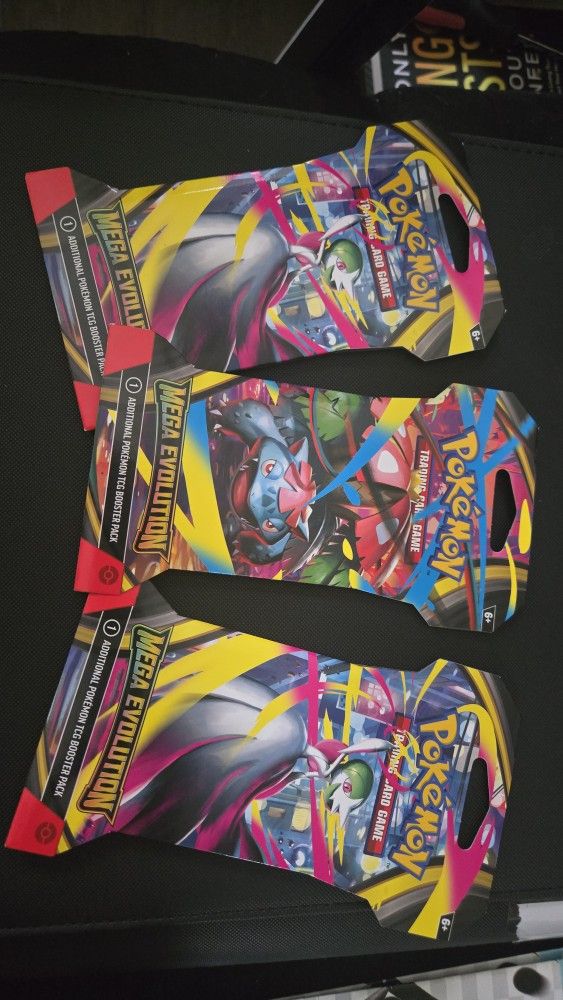 Mega Evolutions Booster Pack Sleeved