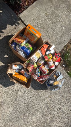 Free canned goods