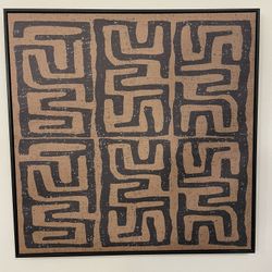 Large Framed Canvas Art Print 