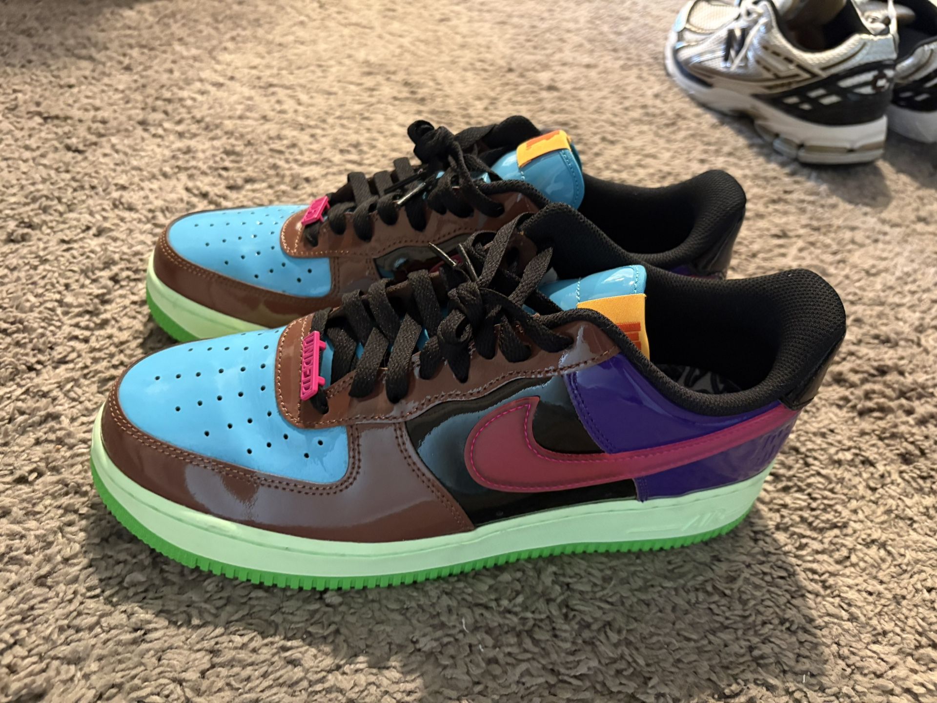Nike Air Force 1 Low x Undefeated “Patent Pack” – Size 10 (US)