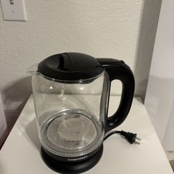 Electric Glass Kettle – $20