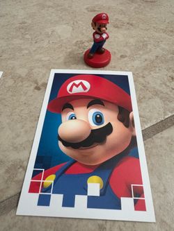Super Mario monopoly gamer character Mario