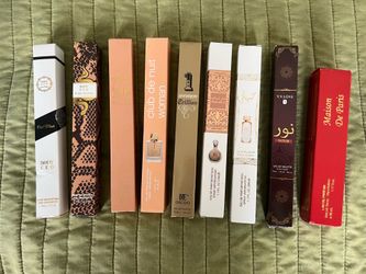 Travel size perfumes (they all smell really good)