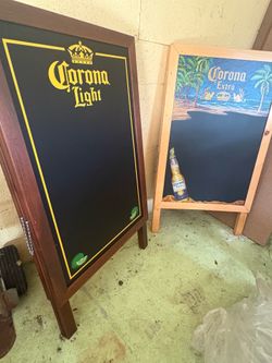 Corona restaurant Menu board