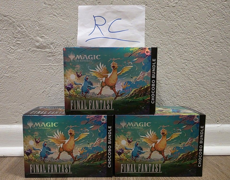 Magic Final Fantasy Chocobo Bundle MTG Box