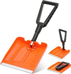 Folding Snow Shovel with D-Handle
