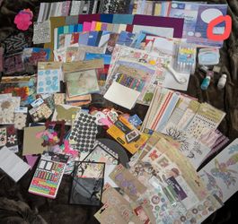 High End Scrapbook Lot 
