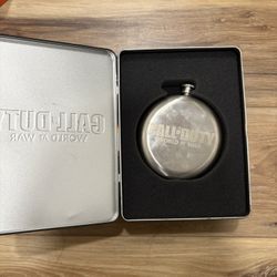 Call Of Duty World At War Flask Game Tin