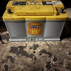 Optima Yellow Top Battery