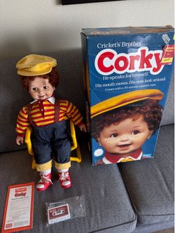 Corky Doll with Cassette Player with box $75 OBO