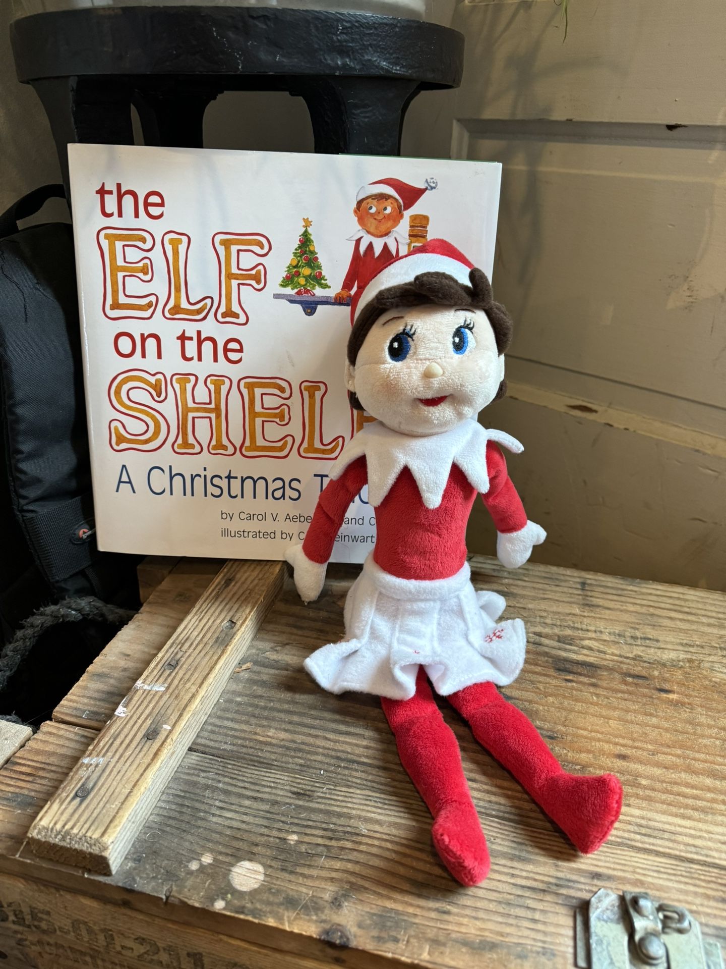 Elf On The Shelf Plush Doll Book Set.