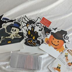 Halloween Table Decor & Cupcake Toppers, $5 total for all, New