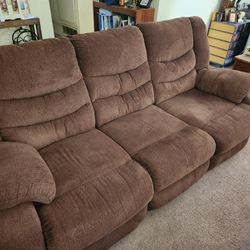 Free Recliner Sofa 