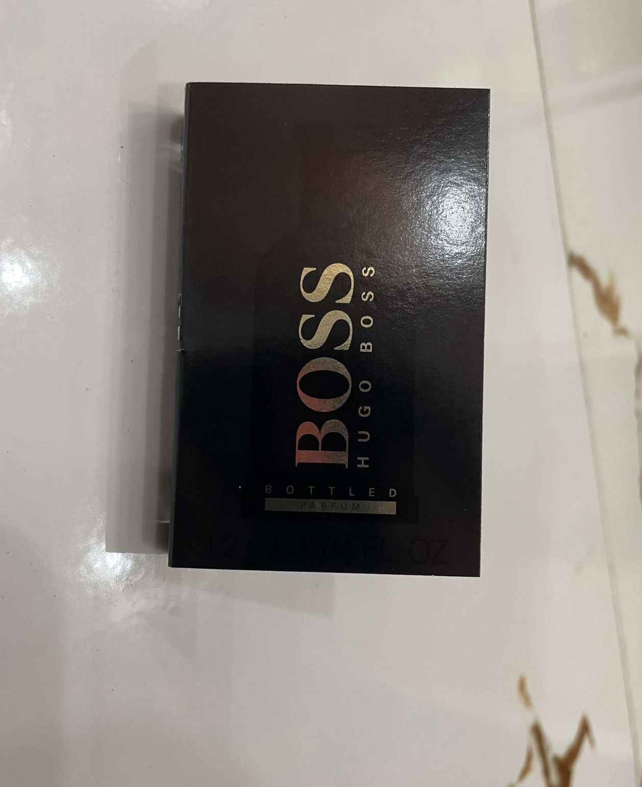 Boss perfume sample (bottle)