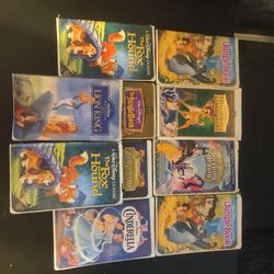 Old Disney VHS Tapes Lot 