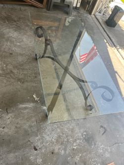 Glass table