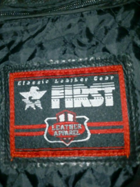 X. WOMANS XL BIKER JACKET