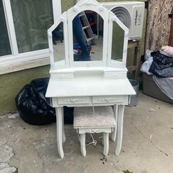 White Vanity