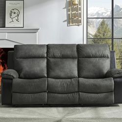 Woodsway Gray Reclining Set


