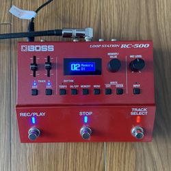 Boss RC-500 Loop Station Guitar Looper Pedal