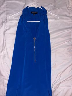 Blue dress
