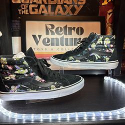 Vans Disney Toy Story Sk8-Hi Pixar Buzz Lightyear High Top Suede Men’s Size 12