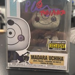 JSA SIGNED Michael Yurchak Madara Uchiha Funko pop
