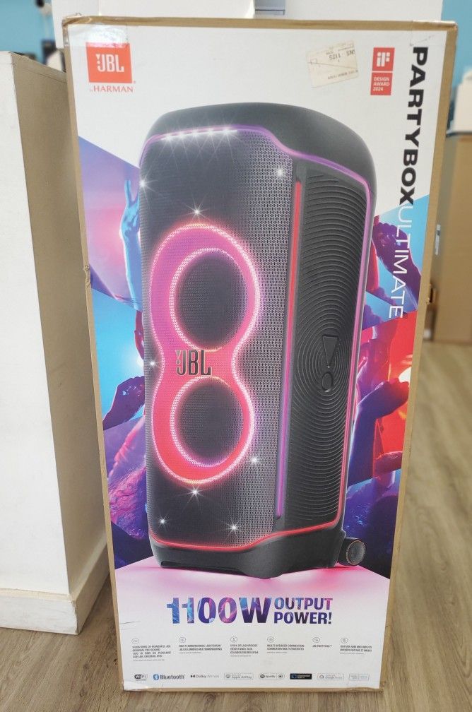 JBL Partybox Ultimate Speaker Brand New -5 Dollars Down No Credit Needed!