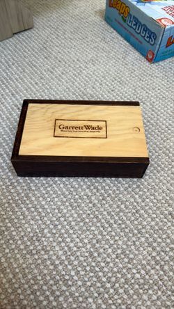 Vintage French made Garrett Wade domino set