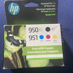 HP 950XL 951XL Ink Cartridges - Cyan, Magenta, Yellow, Black