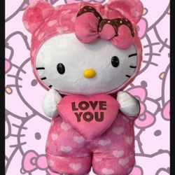 NEW 2024 VALENTINE'S EDITION HELLO KITTY BIG GREETER, SOLD OUT EVERYWHERE AND HTF.