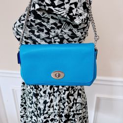 coach CROSSGRAIN LEATHER CROSSBODY/NWT/PURSE