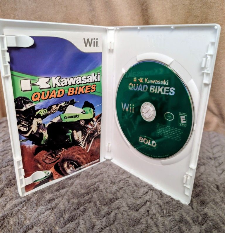 Kawasaki Quad Bikes Nintendo Wii Video Game
