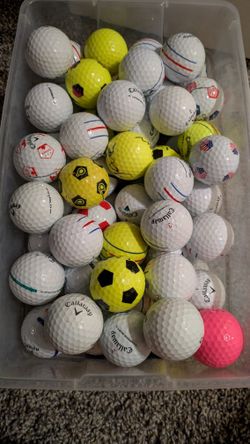 Assorted Callaway Golf Balls 