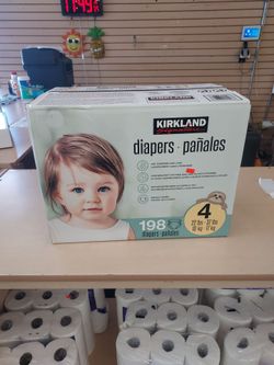 Kirkland diapers size 4