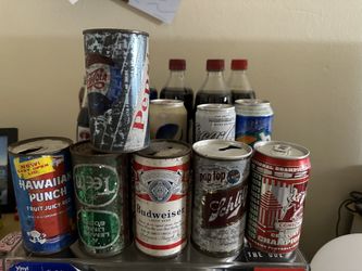 Soda Can And Bottle Collection