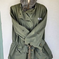 UTILITY JACKET OLIVE GREEN